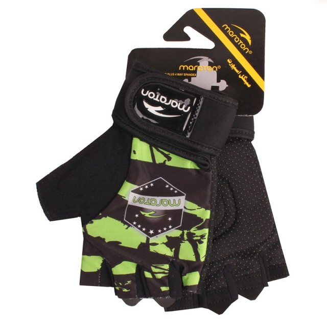 دستکش بدنسازی زنانه ماراتن  مدل Maraton Women's Training Gloves Gym Fitness|مچ دار