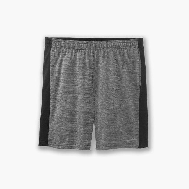 شورت ورزشی مردانه بروکس مدل Brooks Men Rep 8 Short|طوسی