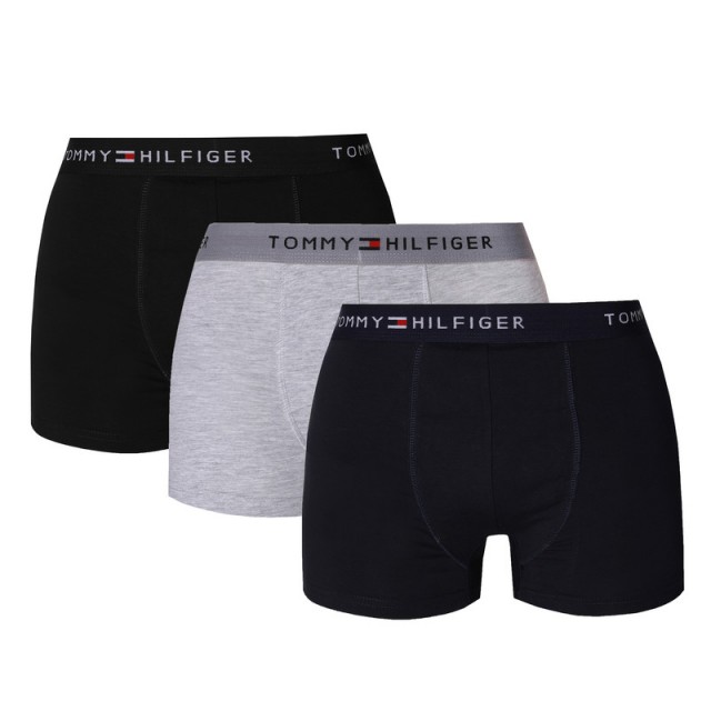 شورت مردانه تامی هیلفیگر بسته 3 عددی مدل Tommy Hilfiger men's shorts 3-pack |اورجینال
