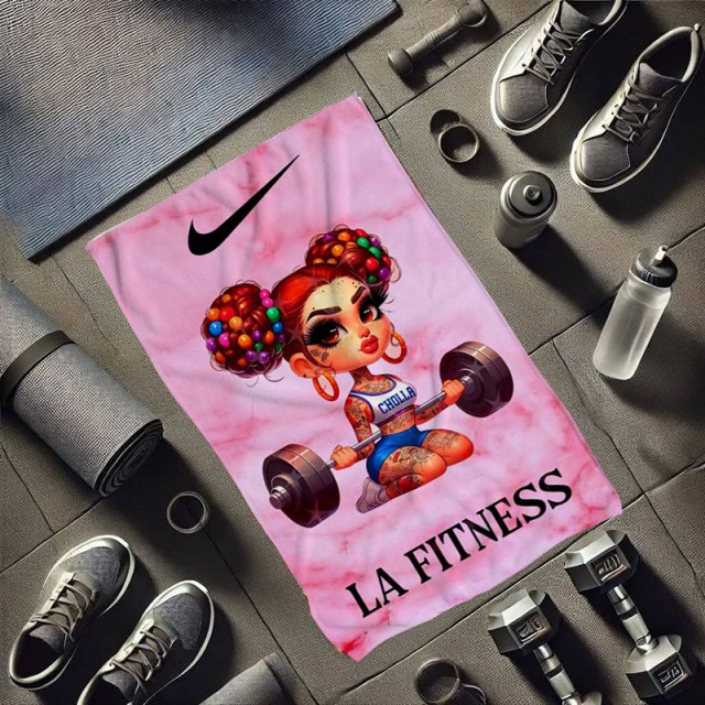 زیر انداز ورزشی طرح دار مدل Patterned sports towel|یک تکه