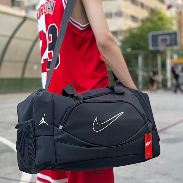 ساک جاکفشی دار نایکی- Nike sports bag with shoe compartment کد1886| مشکی