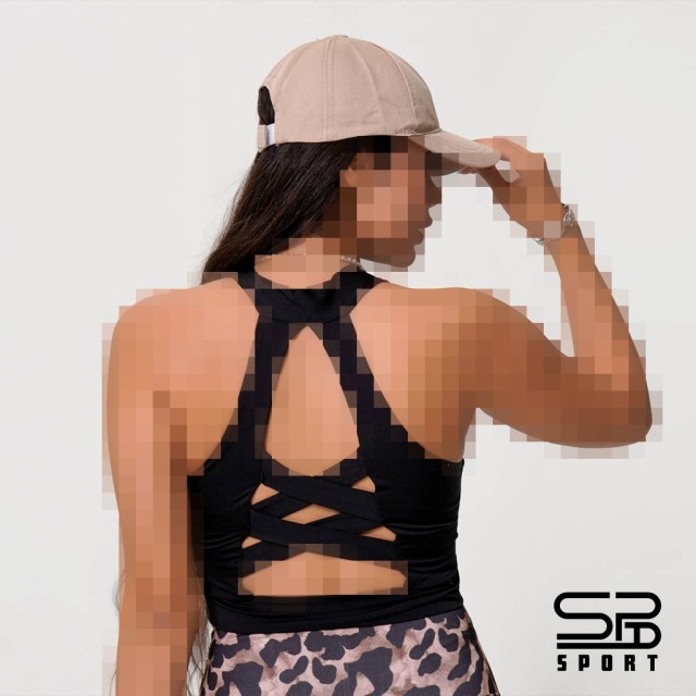 نیمتنه ورزشی زنانه نایکی Nike women's sports bra|پشت طرح دار