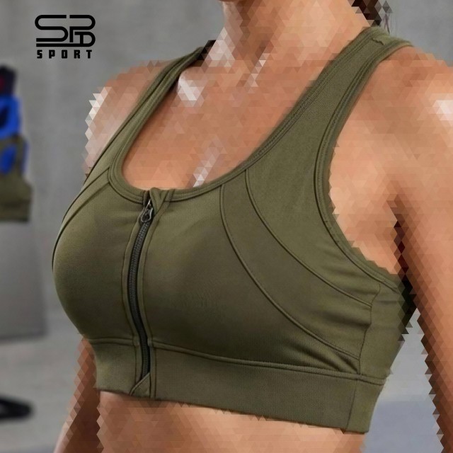 نیمتنه ورزشی زنانه نایکی Nike women's sports bra|زیپدار