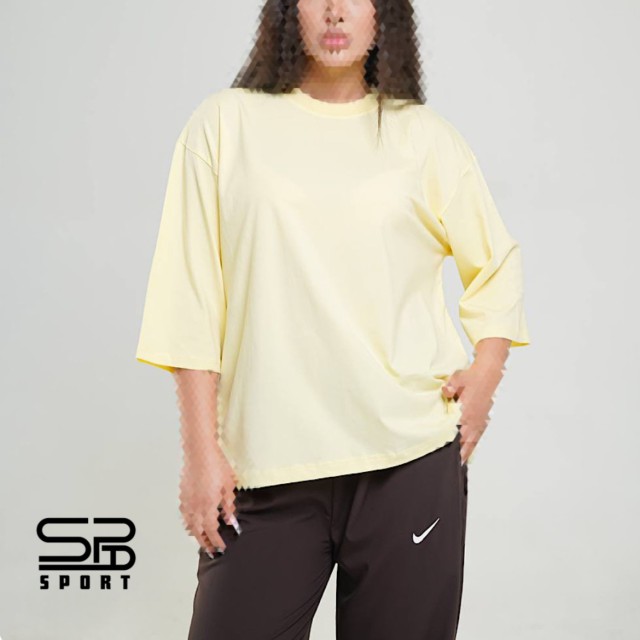 تیشرت باکسی زنانه نایکی Nike women's boxy t-shirtانخ پنبه