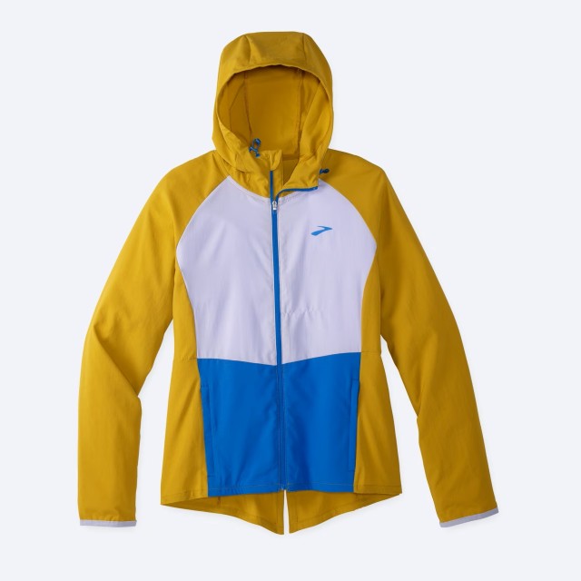 سویشرت ورزشی زنانه بروکس مدل Brooks Women's Canopy Jacket|طلایی
