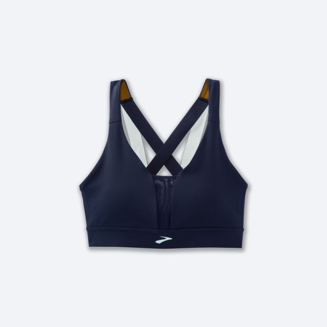 نیم تنه ورزشی زنانه بروکس مدل Brooks Plunge Sports  Bra|سرمه ای