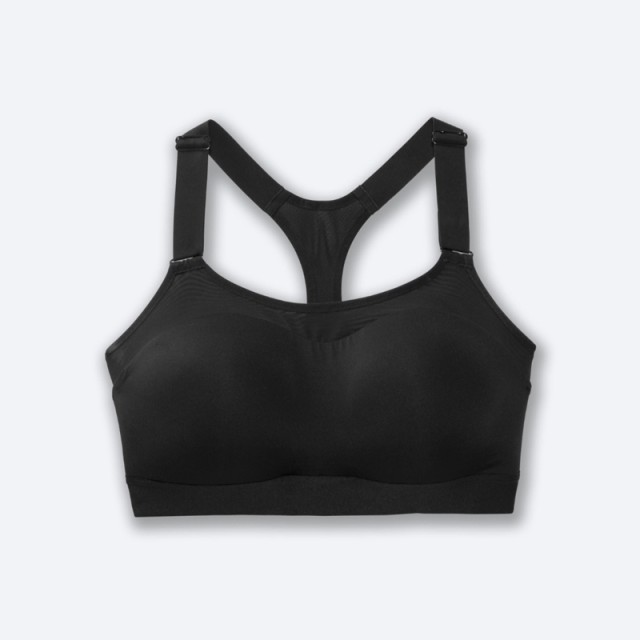 نیم تنه ورزشی زنانه بروکس مدل Brooks Dare Racerback Run Bra|مشکی