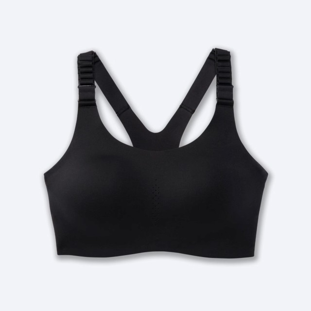 نیم تنه ورزشی زنانه بروکس مدل Brooks Racerback 2.0 Sports Bra|مشکی