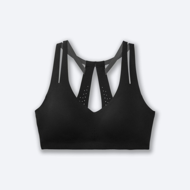 نیم تنه ورزشی زنانه بروکس Brooks Dare Strappy Run Bra|مشکی