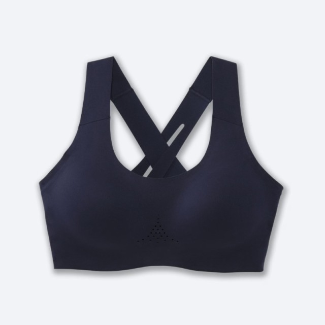 نیمتنه ورزشی زنانه بروکس مدل Brooks Dare Crosback 2.0 Run Bra|سرمه ای