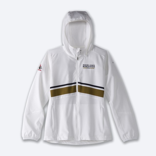 سویشرت ورزشی زنانه بروکس مدل Brooks Moment Women's Moment Jacket|سفید