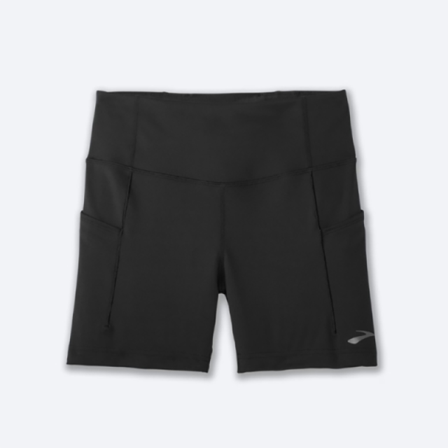 شورت تایت ورزشی زنانه بروکس مدل Brooks Women's Method5" Short Tight|مشکی