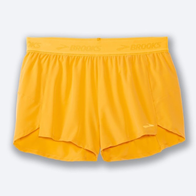شورت ورزشی زنانه بروکس مدل Brooks Women's Chaser 3" Short|زرد