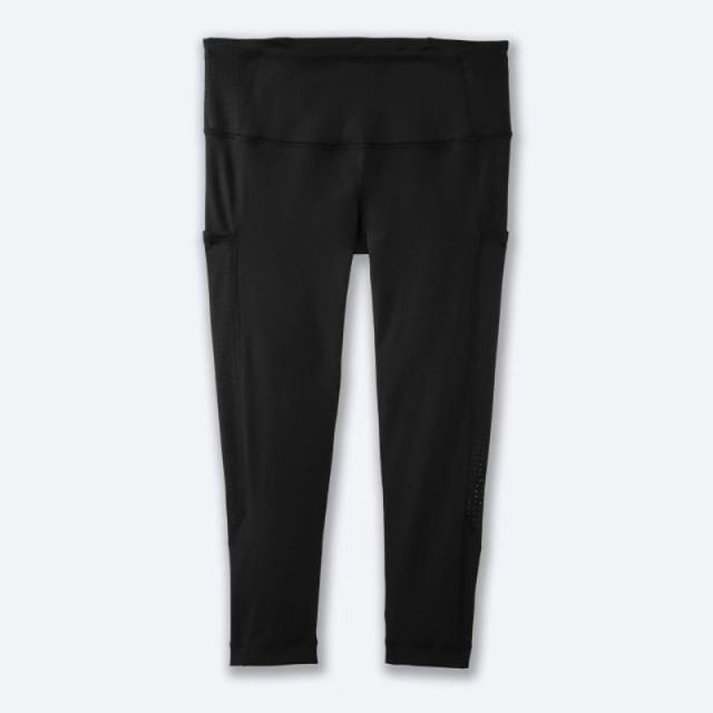 نیم لگ ورزشی زنانه بروکس مدل Brooks Women's Method 1/2 Crop Tight|مشکی