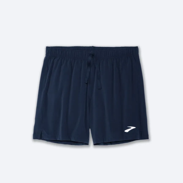 شورت ورزشی مردانه بروکس مدل Brooks Men's Moment 5" Shortسرمه ای