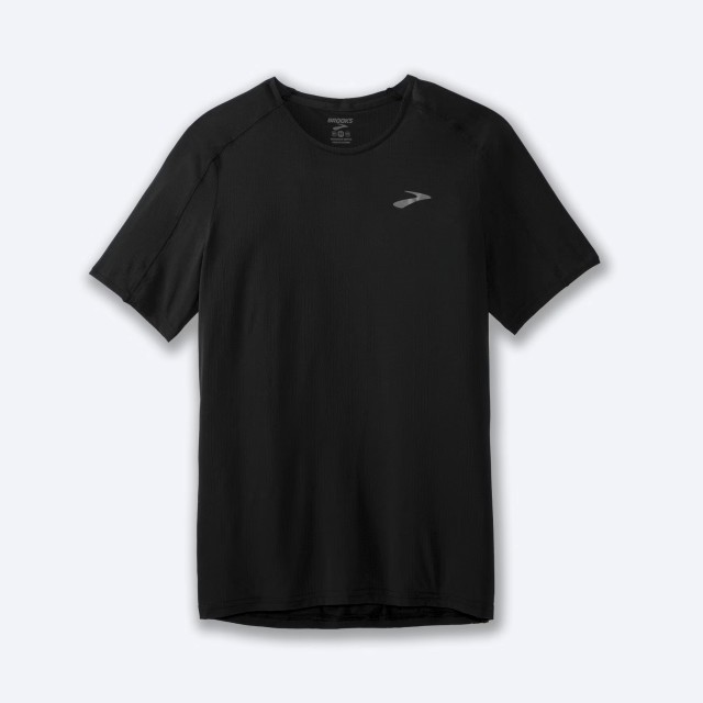تیشرت ورزشی مردانه بروکس مدل Brooks Men's Atmosphere Short Sleeve|مشکی