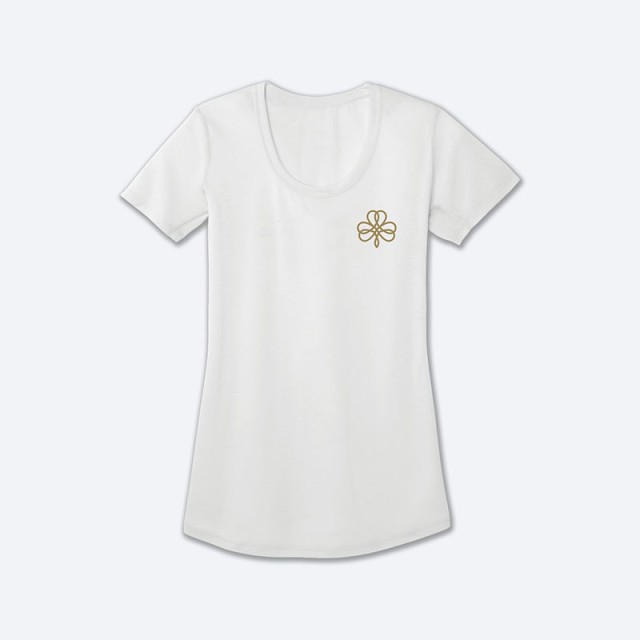 تیشرت ورزشی زنانه بروکس مدل  Brooks Women's Distance Graphic Short Sleeve Tee