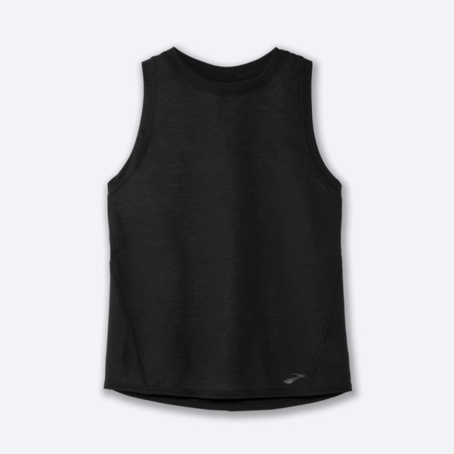 تاپ ورزشی زنانه بروکس مدل Brooks Women's Distance Tank Top|مشکی