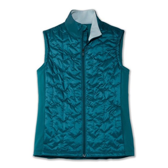 جلیقه ورزشی زنانه بروکس مدل Brooks Women's Shield Hybrid Vest|اقیانوسی