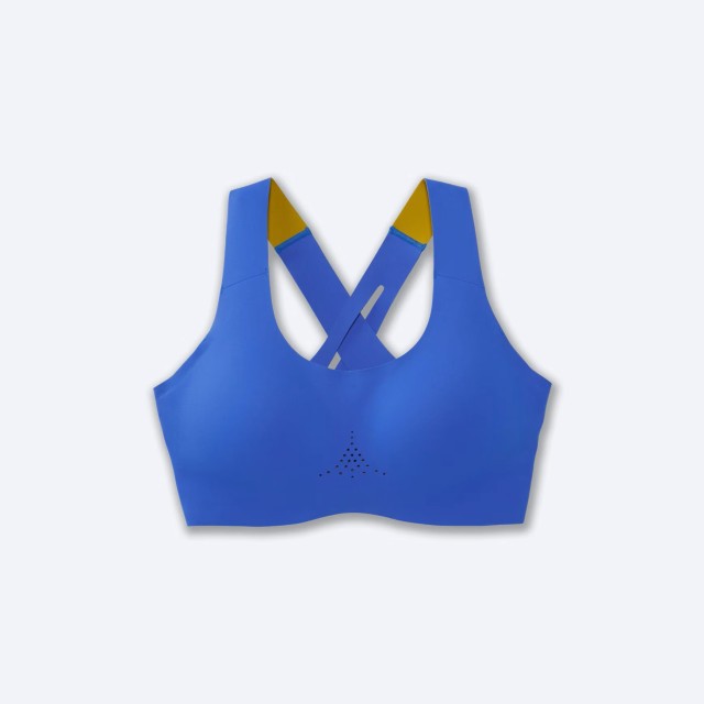 نیمتنه ورزشی زنانه بروکس مدل Brooks Dare Crossback 2.0 Run Bra|آبی