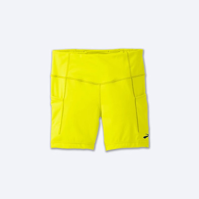 شورت تایت ورزشی زنانه بروکس مدل Brooks Women's Method5" Short Tight|فسفری