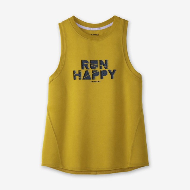 تاپ ورزشی زنانه بروکس مدل Brooks Women's Distance Graphic Tank