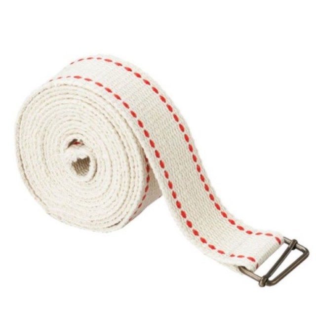 کمربند یوگا پاور ایکس طول 2.5 متری و عرض 3 سانت مدل Pro Sports Yoga Band|سفید