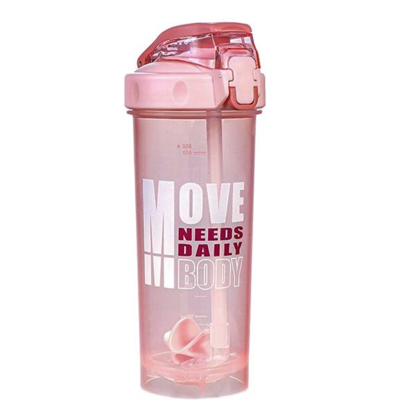 شیکر موو بادی مدل Move Body III  2023 گنجایش 0.8 لیتر | صورتی