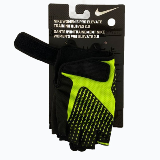 دستکش بدنسازی نایکی مدل Nike Bodybuilding Gloves New 2024| مشکی سبز