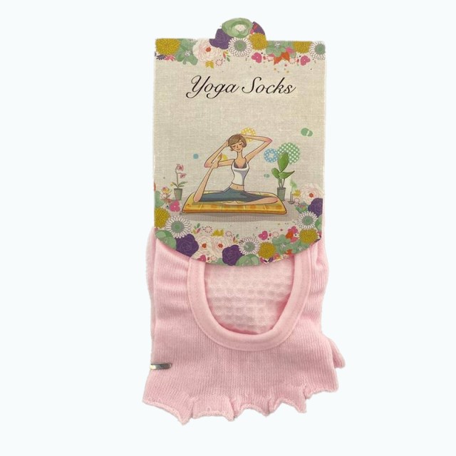جوراب یوگا بدون لغزش مدل Non-slip yoga socks| صورتی