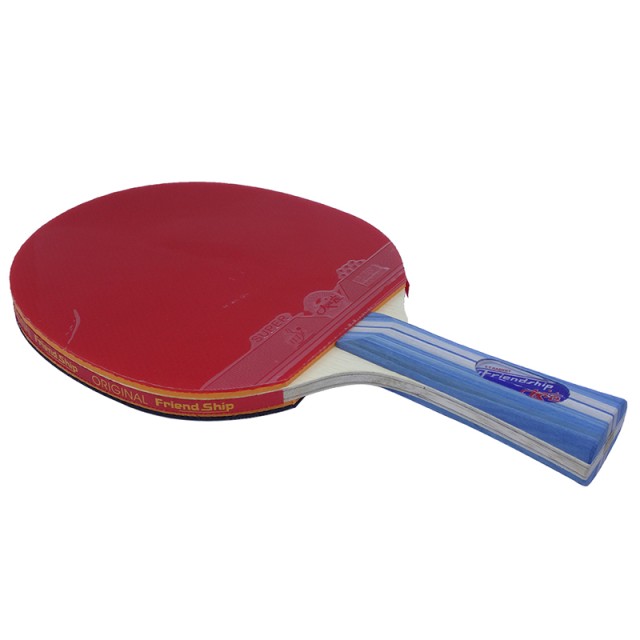 راکت پینگ پنگ فرندشیپ 7 ستاره مدل Friendship ping pong racket 7 stars| قرمز مشکی