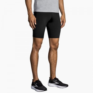 شورت تایت ورزشی مردانه بروکس مدل Brooks Men's Source 9" Short Tight| مشکی