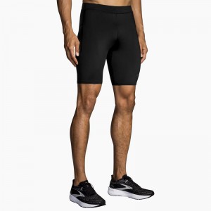 شورت تایت ورزشی مردانه بروکس مدل Brooks Men's Source 9" Short Tight| مشکی