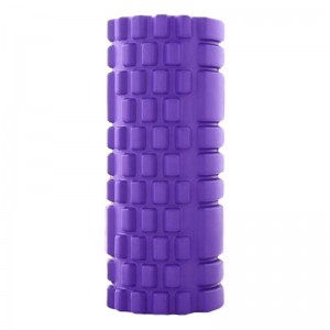 فوم رولر یوگا مکس ول طول 33 سانتی متر مدل Yoga foam roller Maxwell|بنفش