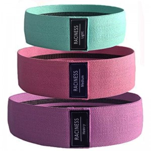 کش لوپ پارچه ای ریسینس مدل Raciness fabric resistance loop 3 levels 3pc|بسته 3 عددی