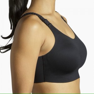 نیم تنه ورزشی زنانه بروکس مدل Brooks Scoopback 2 Sports Bra| مشکی