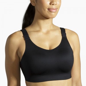 نیم تنه ورزشی زنانه بروکس مدل Brooks Scoopback 2 Sports Bra| مشکی