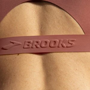 نیم تنه ورزشی زنانه بروکس مدل  Brooks Dare V Neck Run Bra|مسی