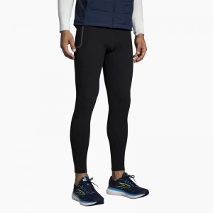 لگ ورزشی ترمال مردانه بروکس مدل Brooks Men Momentum Thermal Tight|مشکی