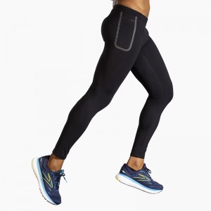 لگ ورزشی ترمال مردانه بروکس مدل Brooks Men Momentum Thermal Tight|مشکی