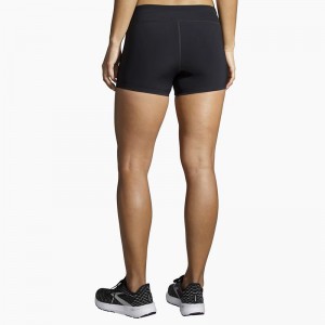 شورت تایت ورزشی زنانه بروکس مدل Brooks Women's Speedwork Short Tight|مشکی