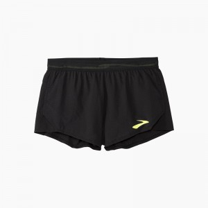 شورت ورزشی مردانه بروکس مدل Brooks Men Elite 3 Split Short|مشکی