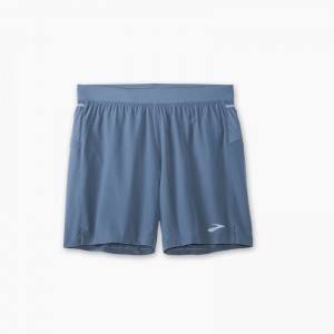 شورت ورزشی مردانه بروکس مدل Brooks Men's Sherpa 7" Short|آبی نفتی