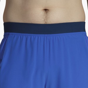 شورت ورزشی مردانه بروکس مدل Brooks Men's Sherpa 7" 2-in-1 Short|آبی کاربنی