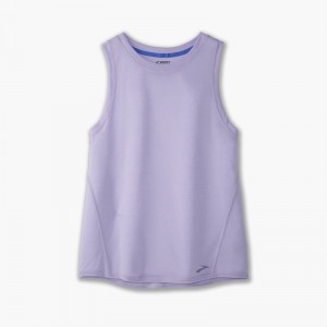 تاپ ورزشی زنانه بروکس مدل Brooks Women's Distance Tank Top|یاسی