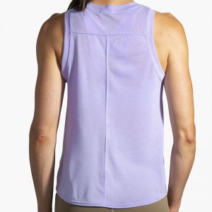 تاپ ورزشی زنانه بروکس مدل Brooks Women's Distance Tank Top|یاسی