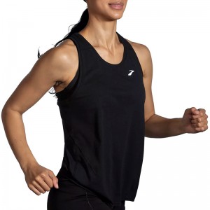 تاپ ورزشی زنانه بروکس مدل Brooks Women's Distance Tank Top|مشکی