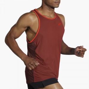 تاپ ورزشی مردانه بروکس مدل Brooks Men's Atmosphere Singlet|مسی