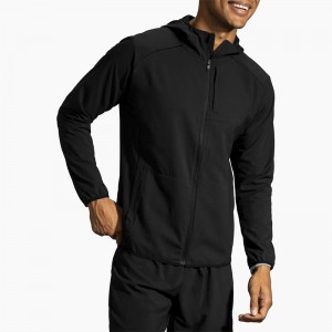 سویشرت ورزشی مردانه بروکس مدل Brooks Men's Canopy Jacket|مشکی