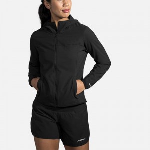 سویشرت ورزشی زنانه بروکس مدل Brooks Women's Canopy Jacket|مشکی